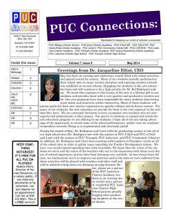 May 2014 Newsletter