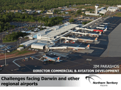 Challenges facing Darwin and other regional airports