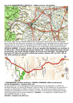 e Montgen&egrave;vre &agrave; Vercelli 2014