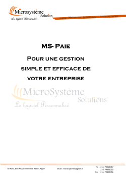 MS- Paie