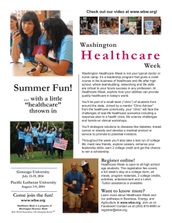Healthcare Week Flyer (2014).indd