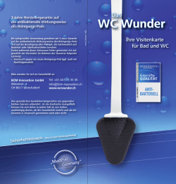 WC Wunder - e+h Services AG