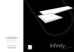 Infinity LED panels - Uni