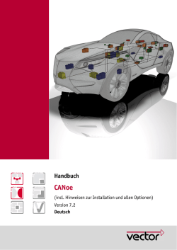 Handbuch CANoe