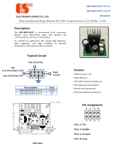 Data Sheet - Electronics Source