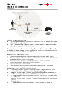 Informations suppl&eacute;mentaires sur le canal de d&eacute;tresse E