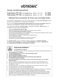 Montage- und Bedienungsanleitung - Motor-Fit.de