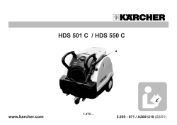 HDS 501 C / HDS 550 C - Gartentechnik.com