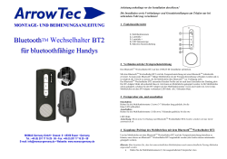 Bluetooth TM Wechselhalter BT2 für - bei V2 connect