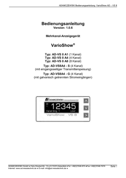 Handbuch - Adamczewski.com