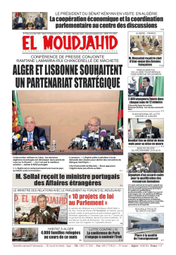 EL MOUDJAHID DU 16.09.2014