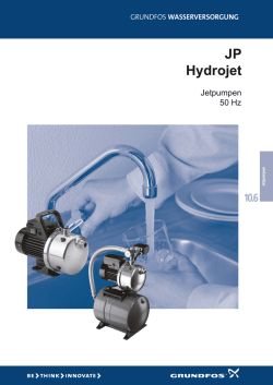 JP Hydrojet - Grundfos