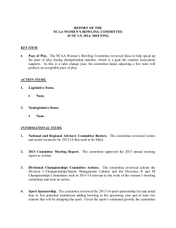 2014 NC WBO committee annual meeting report