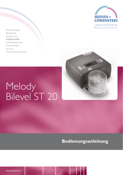 Melody Bilevel ST 20 - Heinen + L&ouml;wenstein GmbH