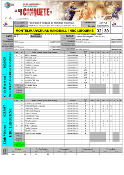 HBC LIBOURNE - libourne handball