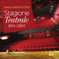 Teatrale - Multicinema Teatro Mangiatordi