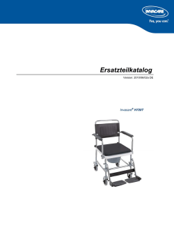 PARTS-PUBLISHER Workbench - Invacare® H720T