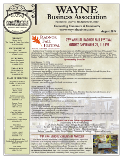 Download Printable Version - The Wayne Business Association