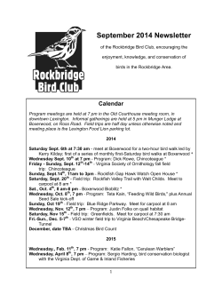 September 2014 Newsletter
