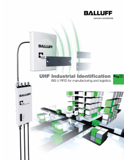 UHF Industrial Identification