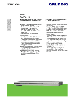 DVD GDP 2750 - Easynotebooks.de