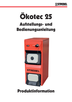 Festbrennstoffkessel &Ouml;kotec