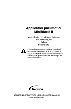 Applicatori pneumatici MiniBlue II