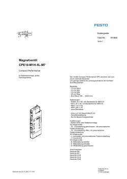 Magnetventil CPE10-M1H-5L-M7