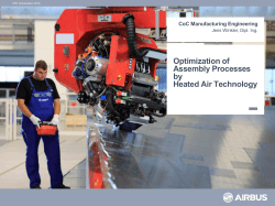 Optimization of Assembly Processes by Heated - CFK