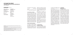 Programme de salle Le chant du bouc (pdf - 4,6 Mo)