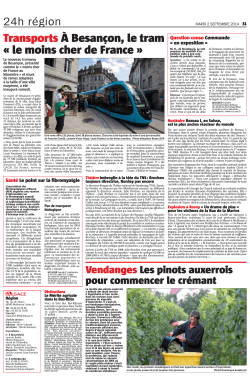 Transports À Besançon, le tram « le moins cher de France