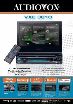 VXE 3010 - Audiovox