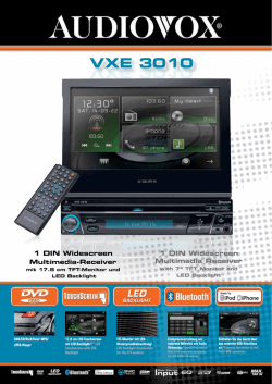 VXE 3010 - Audiovox