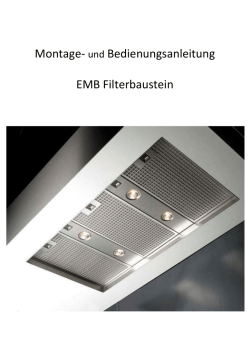 FIB Montage - und Bedienungsanleitung - EMB