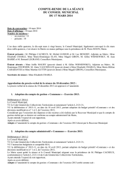 CR CM DU 17 MARS 2014