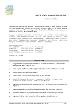 du 16 Juin - Mairie de Juran&ccedil;on