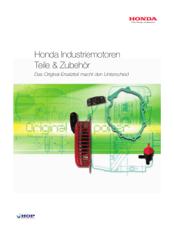 Honda Industriemotoren Teile & Zubehör