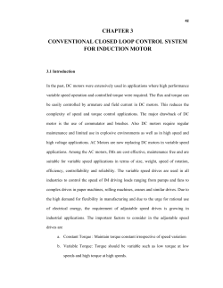 chapter 3 conventional closed loop control system for