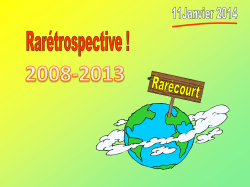 2008 - Site de Rarécourt