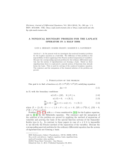 PDF file - Electronic Journal of Differential Equations