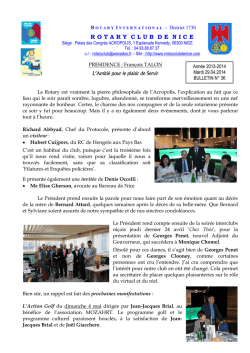 Document - Rotary Club de Nice