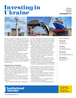 Investing in Ukraine