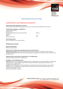 OSSITETRACICLINA 50% TREI - Industria Italiana Integratori Trei Spa