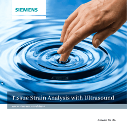 Download Tissue Strain Analysis with Ultrasound brochure