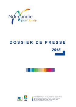DOSSIER DE PRESSE 2015 BD - Fédération nationale des comités