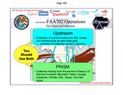 FAA702 Operations and PRISM Collection Details