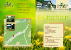 Gutschein Cadeu-cheque www.eifelgold
