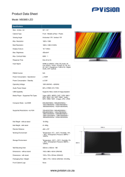 M50985-LED Data Sheet