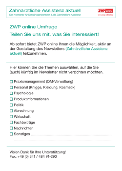 PDF-Formulars - ZWP online