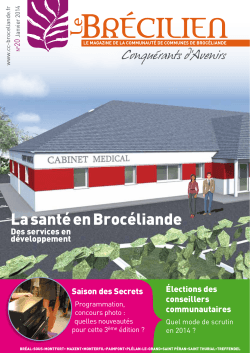 La santé en Brocéliande - Communauté de Communes de